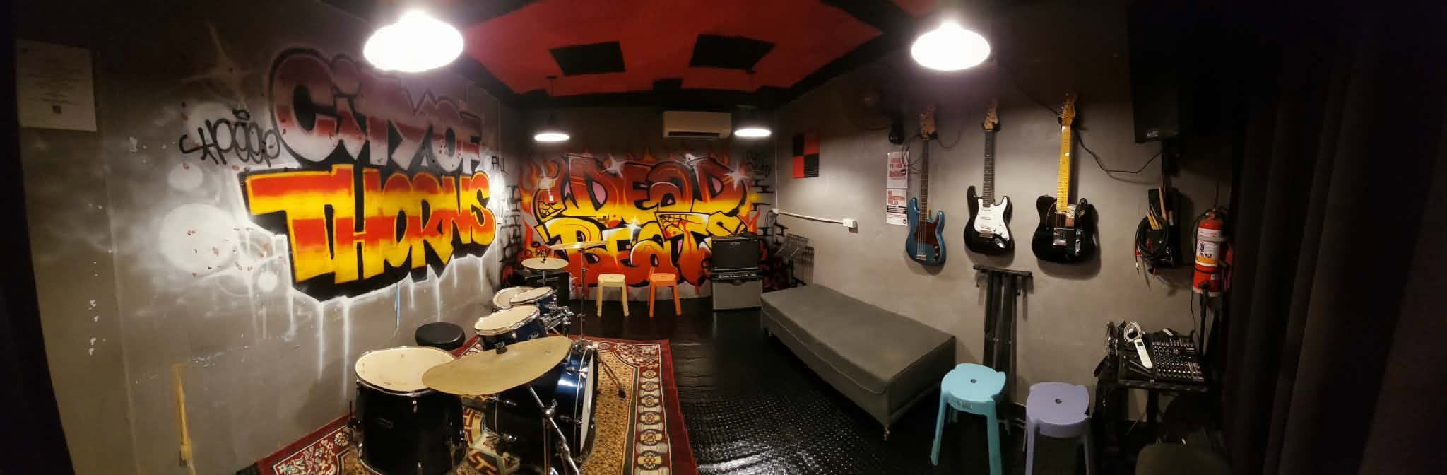 Dead Beats music studio interior
