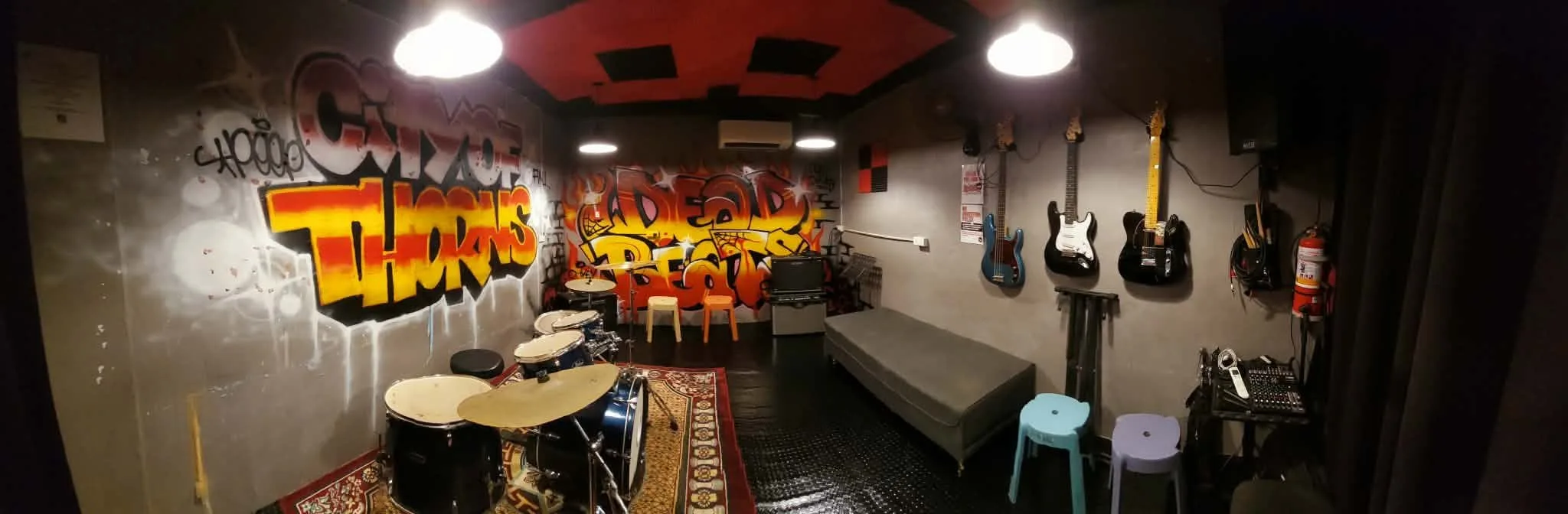 Dead Beats music studio interior